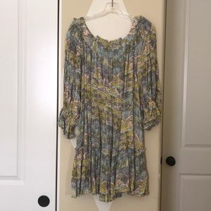 Free people multi color dress